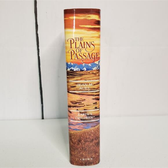 The Plains of Passage by Jean Auel Hardcover Earth Children Series #4 - Picture 4 of 6